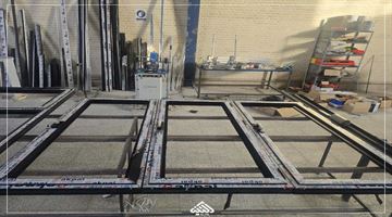 سفارش مشتری آلومینیوم ترمال بریک لولایی TH60پروژه نیروگاه برق آلستوم